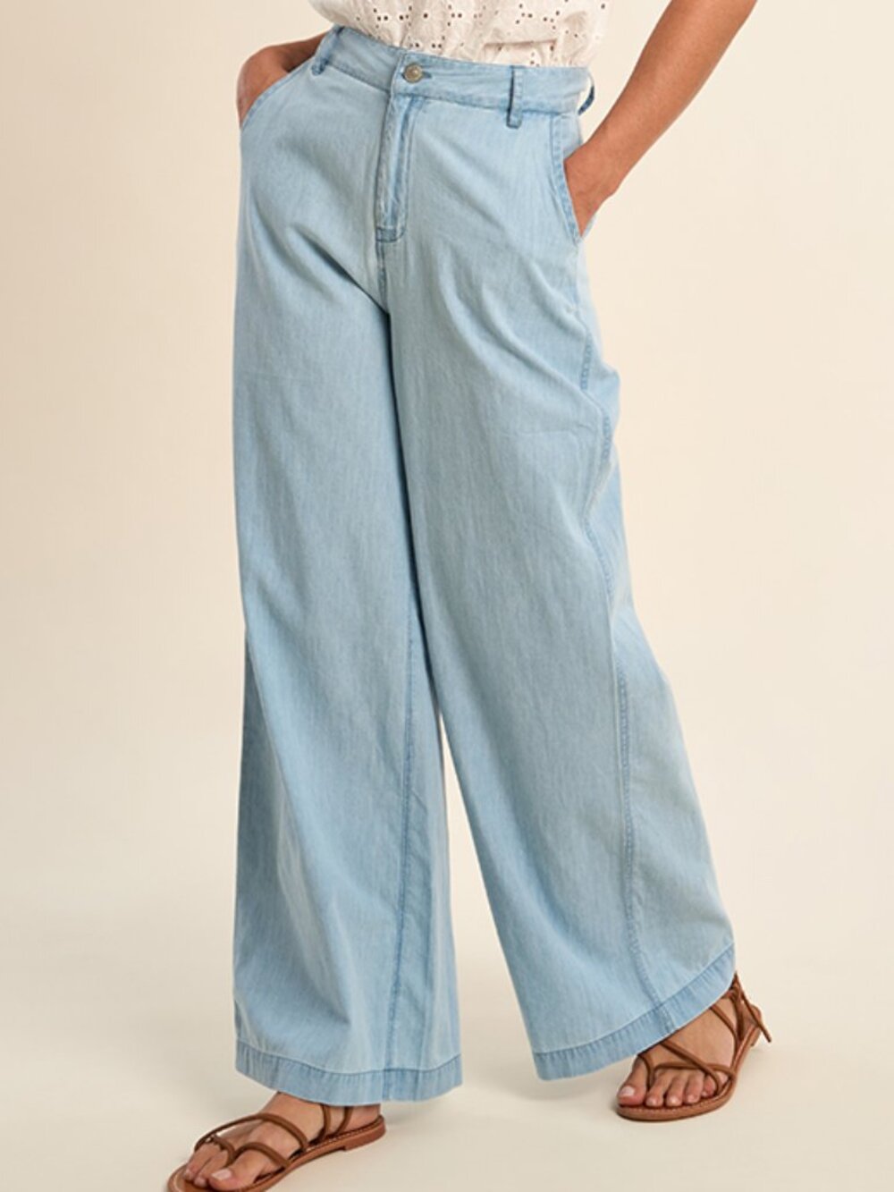 Light Denim Trouser